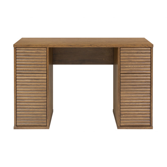 Charlton Ribbed Walnut Desk