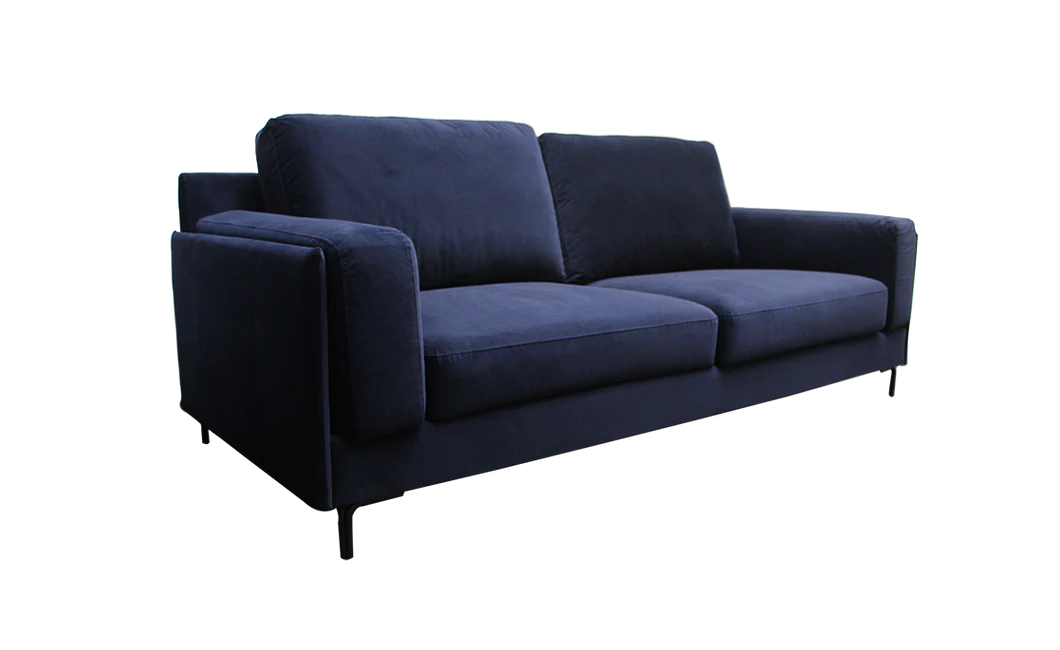 Aubyn 3-Seater Sofa - Dark Blue