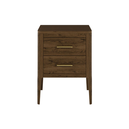 Abberley Bedside | Brown | 2 Drawers