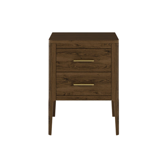 Abberley Bedside | Brown | 2 Drawers