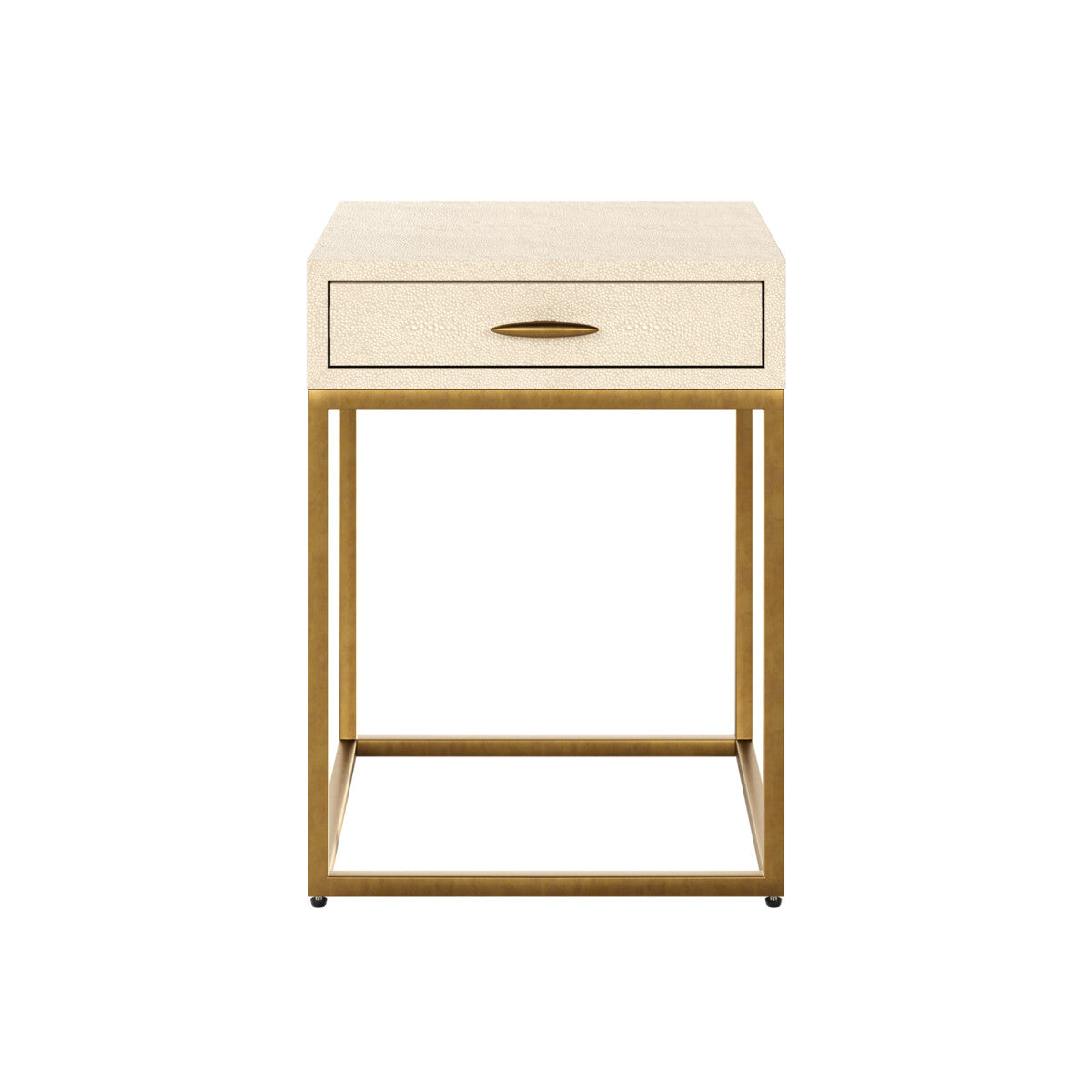 Hampton Bedside | Ivory Shagreen