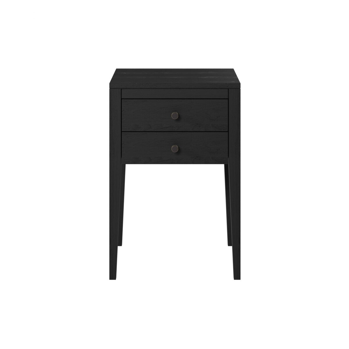 Radford Bedside | Black | 2 Drawers