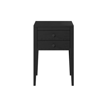 Radford Bedside | Black | 2 Drawers