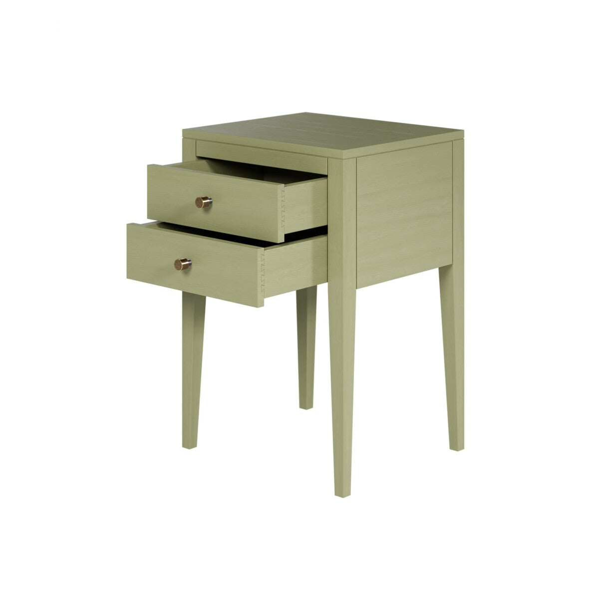 Radford Bedside | Lichen | 2 Drawers