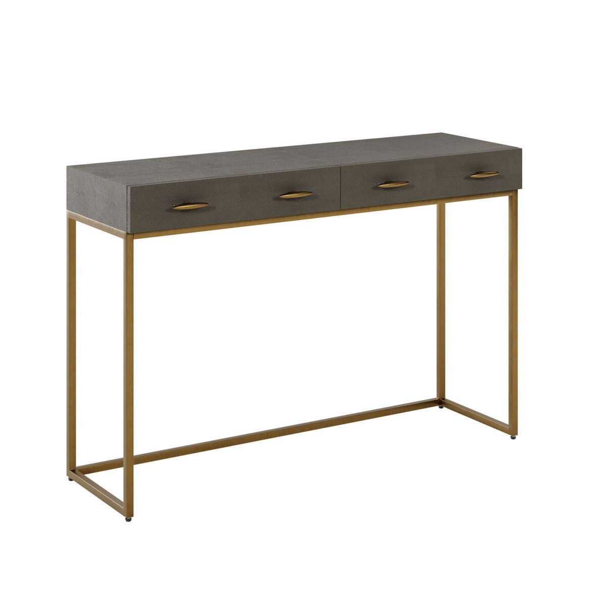 Hampton Console Table  | Grey Shagreen