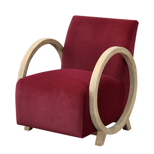 Wick Club Chair | Plum