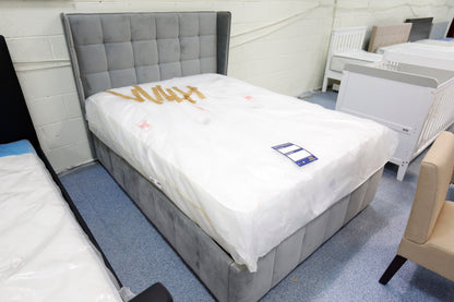 Wing Back And Relax Double Bed And Mattress