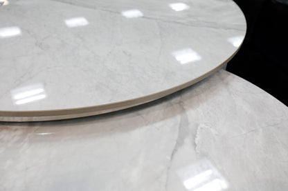 White Marble Serenity Nest Of Tables