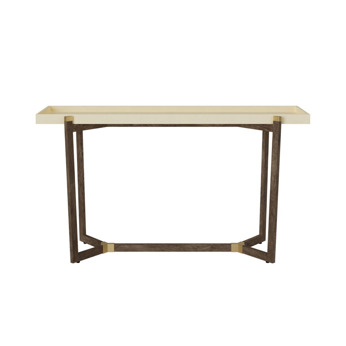 Hambledon Console Table | Cream Shagreen