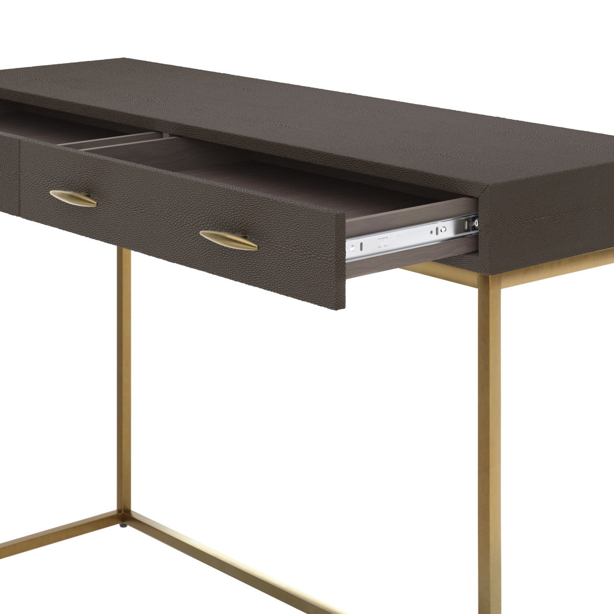 Hampton Console Table | Brown Shagreen