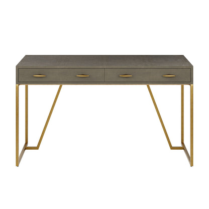 Hampton Desk | Grey Shagreen