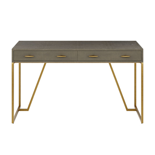 Hampton Desk | Grey Shagreen