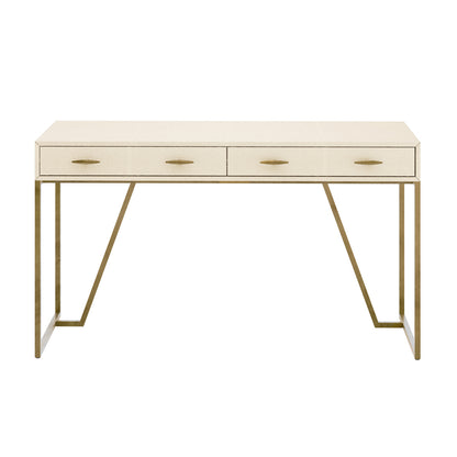 Hampton Desk | Ivory Shagreen