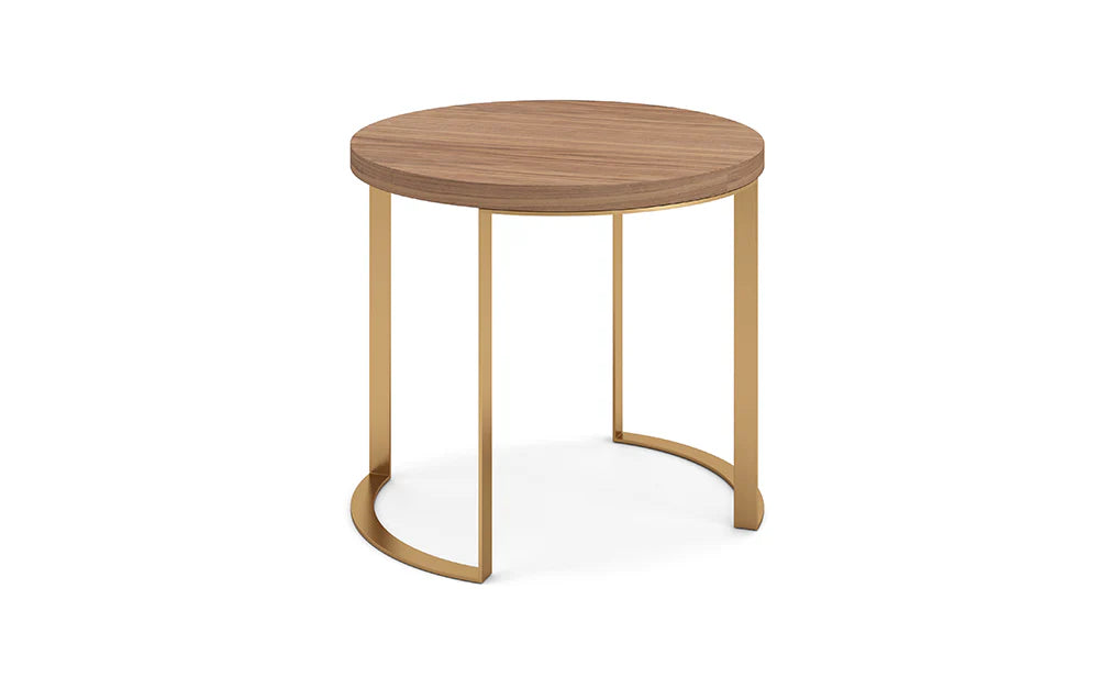 Lunato Side Table - Walnut