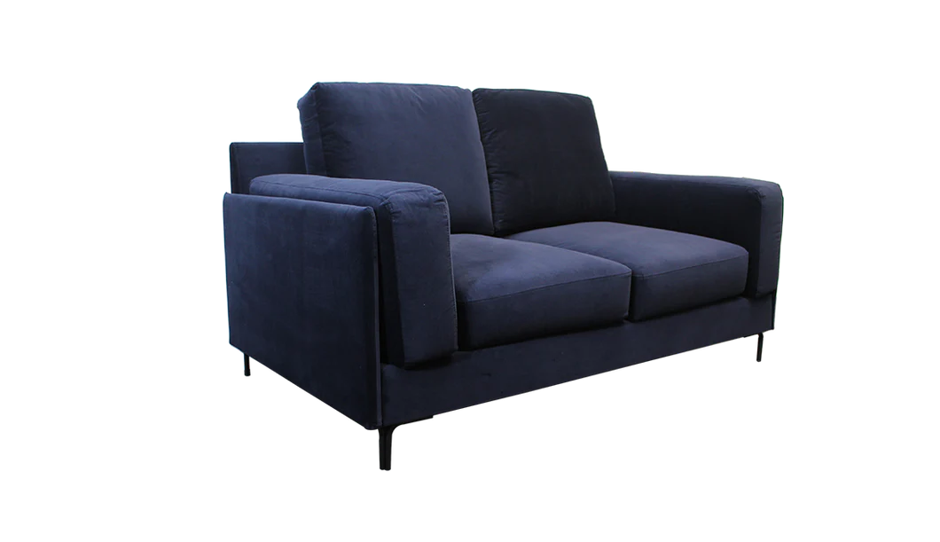 Aubyn 2-Seater Sofa - Dark Blue