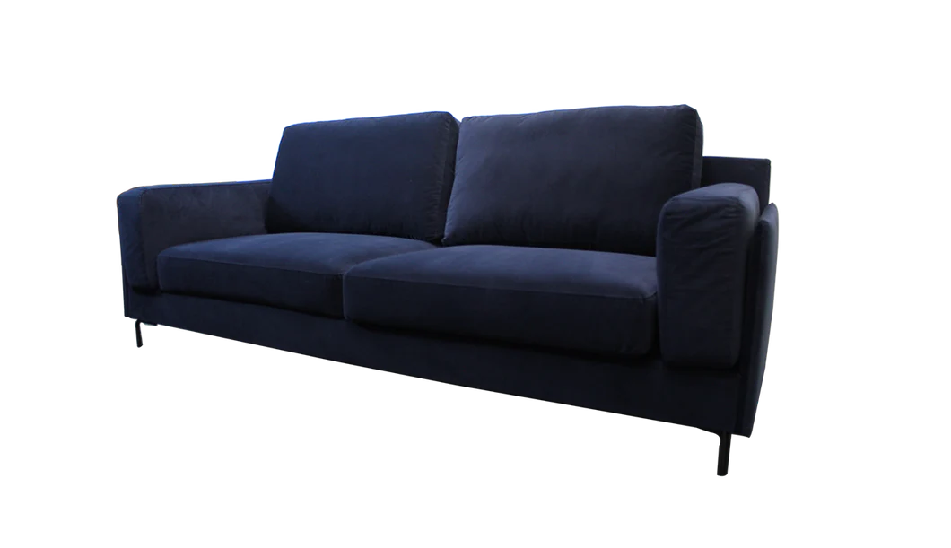 Aubyn 3-Seater Sofa - Dark Blue