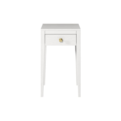 Radford Bedside | White | 1 Drawer