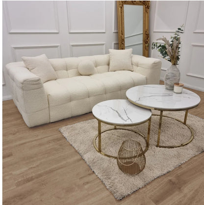 The Bubble Boucle 3 Seater Sofa