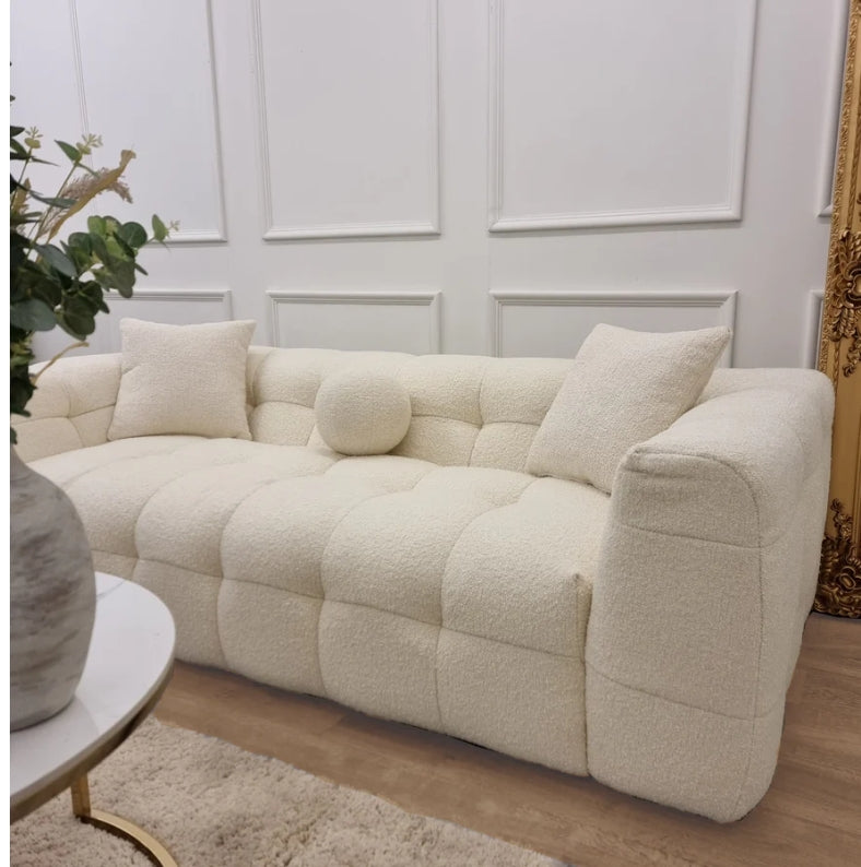 The Bubble Boucle 3 Seater Sofa