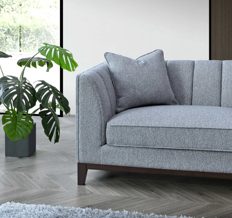 Aluxo Cooper 3 Seater Sofa in Dolphin Boucle