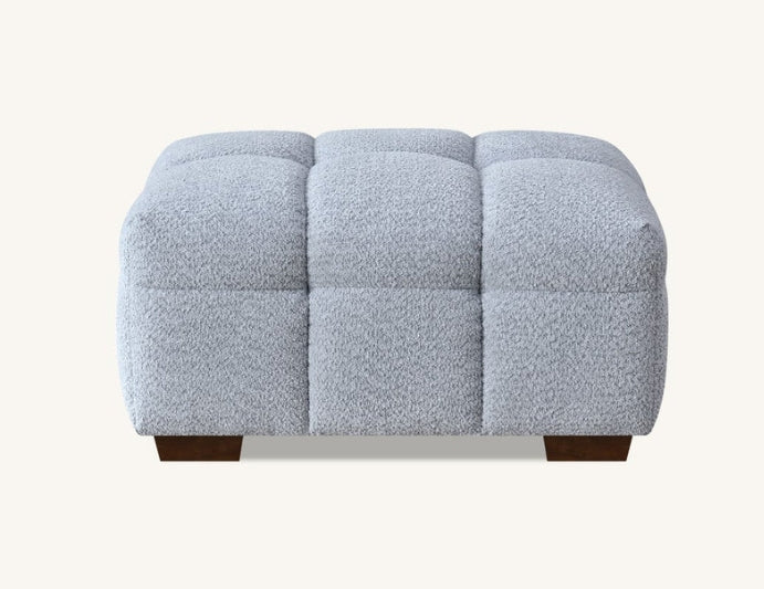 Aluxo Tribeca Sofa Range in Pearl Boucle Fabric