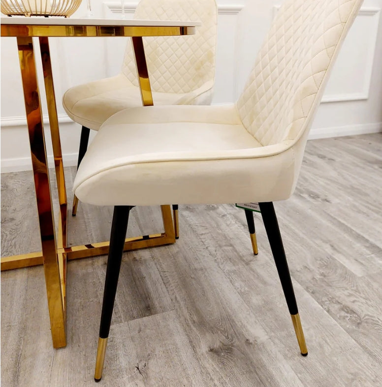 Luna Velvet Dining Chair