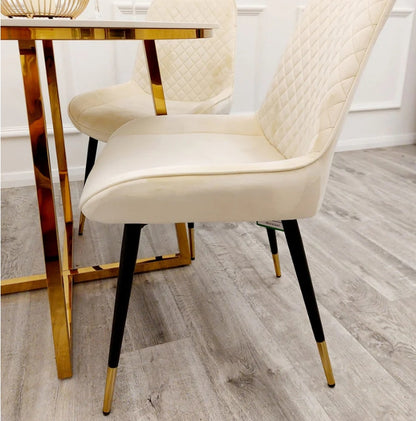 Luna Velvet Dining Chair