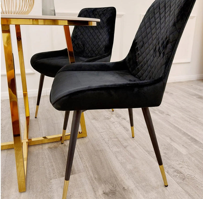 Luna Velvet Dining Chair