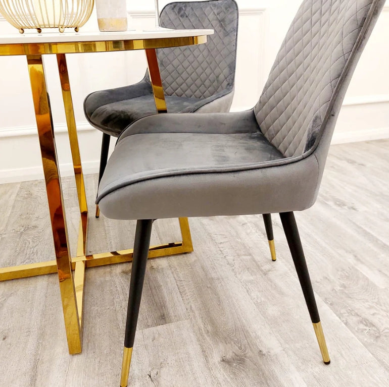 Luna Velvet Dining Chair