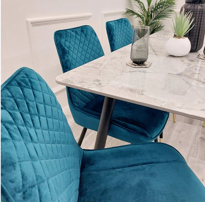 Luna Velvet Dining Chair