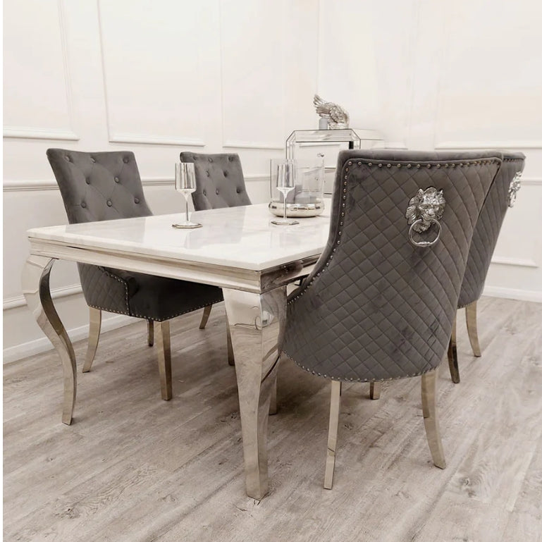 Bentley Chrome Dining Chair