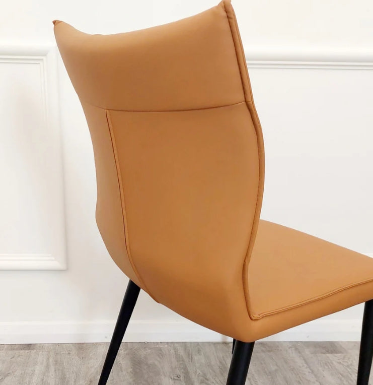 Flora Leather Dining Chair