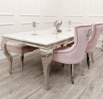 4 x Megan Dining Chair in Pink