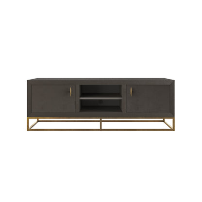 Hampton TV Unit | Brown Shagreen