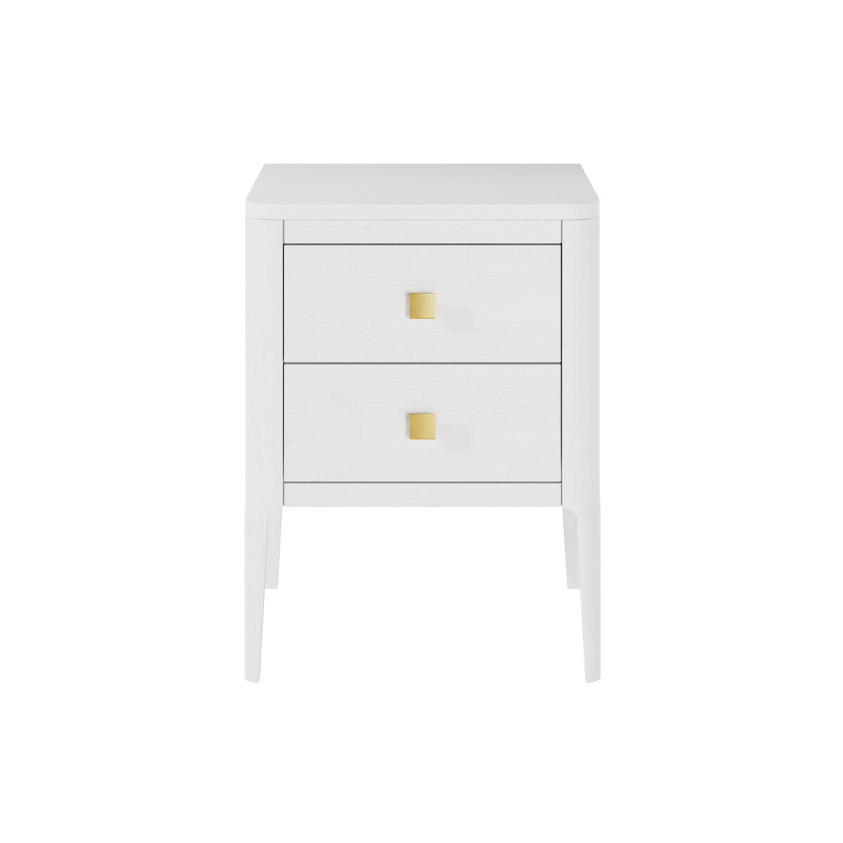 Abberley Bedside | White | 2 Drawers