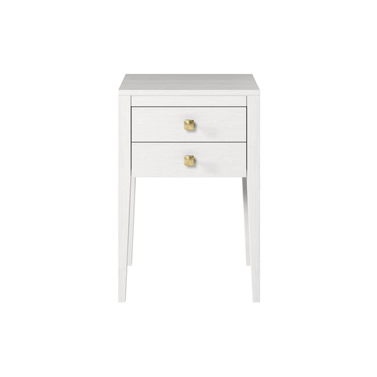 Radford Bedside | White | 2 Drawers