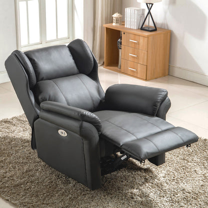 Slate Winged Back Recliner