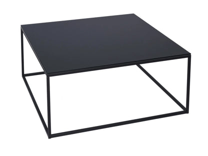 Kensal Square Coffee Tables Glass Top & Polished Base