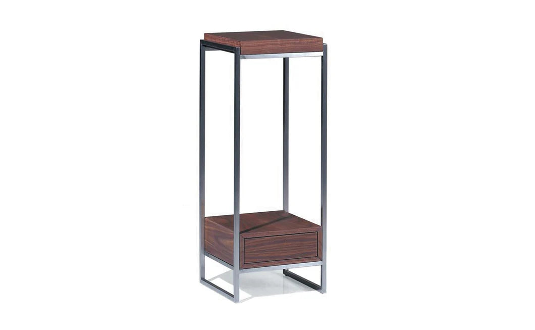 Scatola Pedestal - Dark Walnut